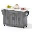 136 cm W Kitchen Island with-1095124524-1095124525