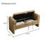 Banc de bout avec accoudoirs et rangement Modern-125538232
