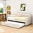 Twin Upholstered Daybed with Trundle
