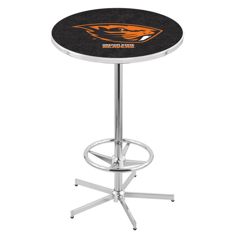 NCAA Round Dining Table, Oregon State University