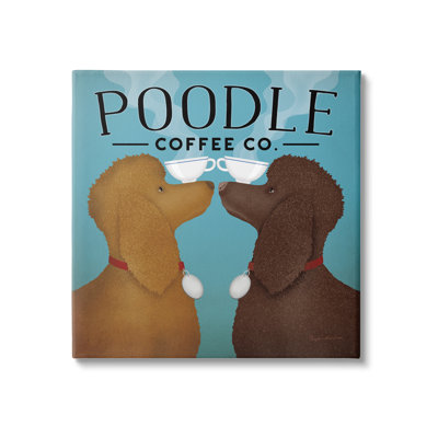 " Vintage Poodle Coffee Co " by Ryan Fowler