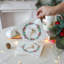 Serviettes jetables en papier de Noël