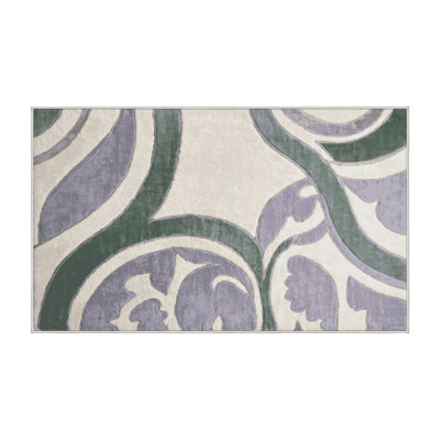 Silky Soft Plush Beige Area Rug
