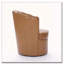Chaise d'appoint pivotante - Base en métal pivotant à 360 °-456060586