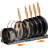 Expandable Pot Pan Lid Organizers inside Cabinet, 10 Divider