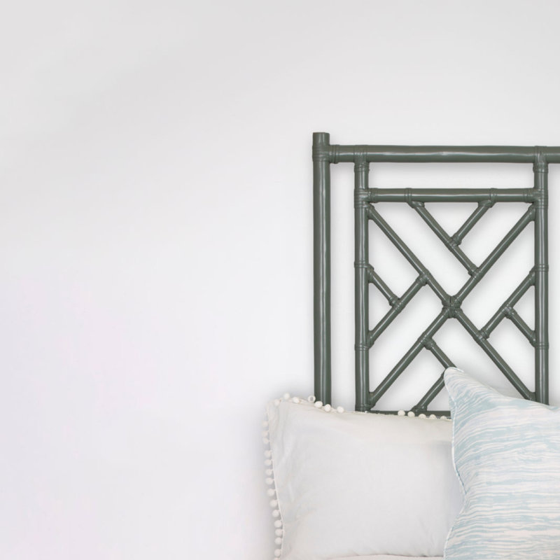 Chippendale Standard Bed, Celery Green, Full