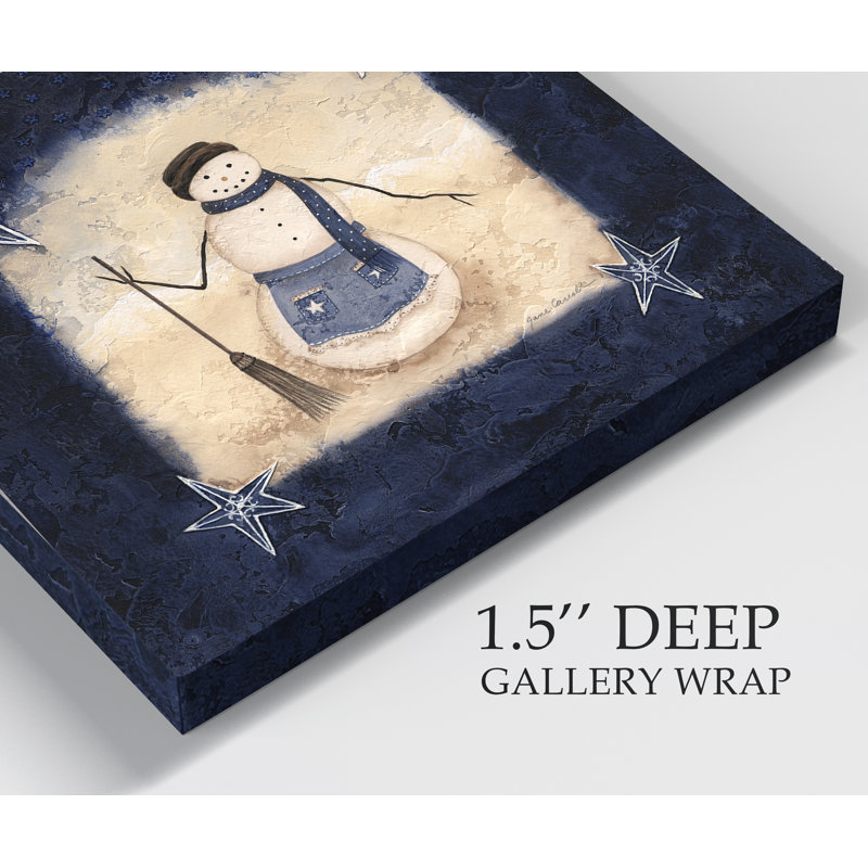 « snow femme blue », impression sur toile tendue, H 40 po x l 40 po x P 1 po