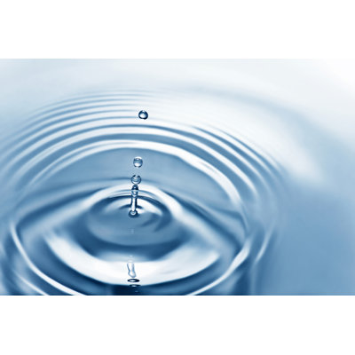Goutte d'eau - photographie sur toile tendue