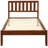 Walnut Twin Solid Wood Bed Frame