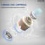 Bath Shower Mixer with 3-Spray Hand Shower, Chrome-1854647751