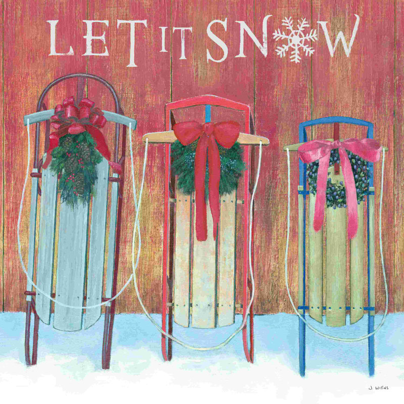 Affinité de Noël, H 30 po x l 30 po, Oui, Cadre simple érable érable