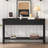 Modern 4-Drawer Console Table-2141113114