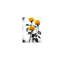 Art mural 24 "x 36", toile jaune sans cadre