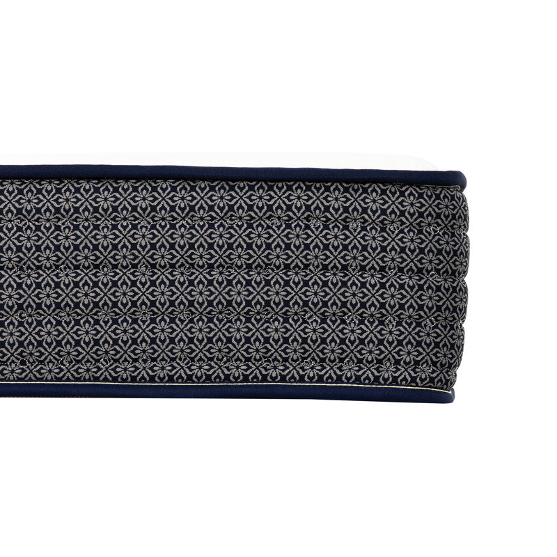 Matelas simple hybride ferme de 10 pouces avec housse en tricot rafraîchissant, matelas en mousse viscoélastique gélifiée dans une boîte