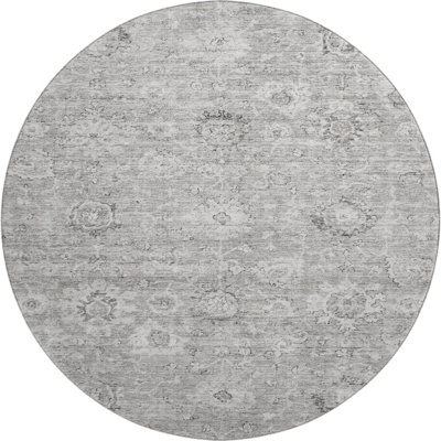 Premium Machine Washable Wayne AMF1089 Damask Rug