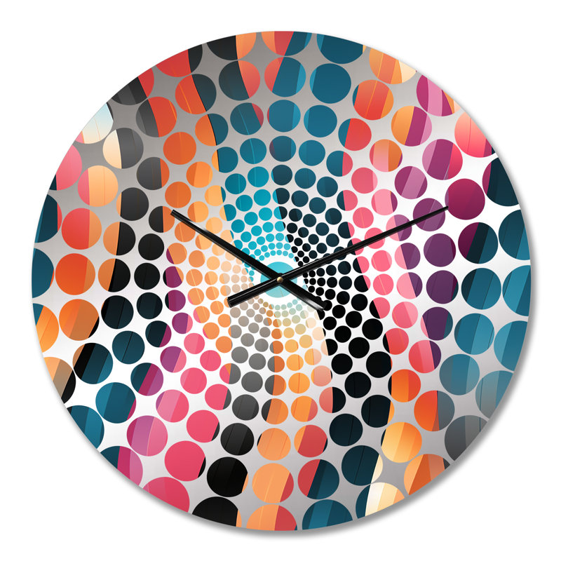 Horloge murale rayée, Petit