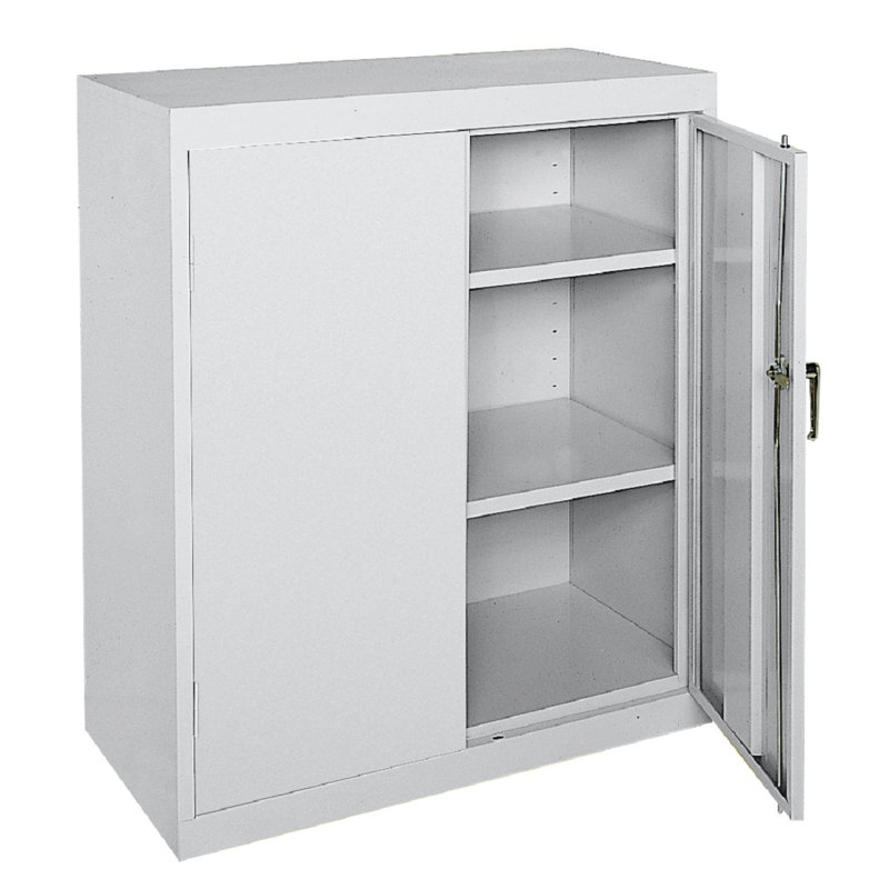 Armoire de rangement à 3 tablettes Classic Series, Gris colombe