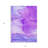 3' X 5' Purple Abstract Washable Non Skid Indoor Outdoor Area Rug