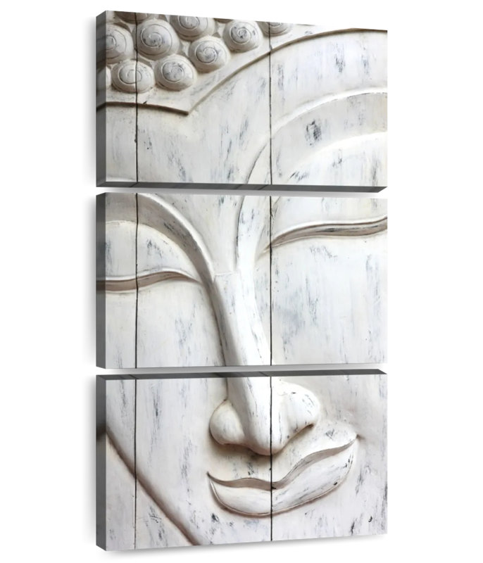 Sculpture de Bouddha de style thaïlandais, H 44 po x l 21 po