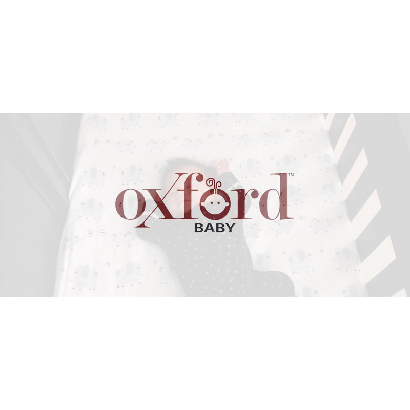 Vintage White 4-in-1 Convertible Baby Crib with Curved Headboard