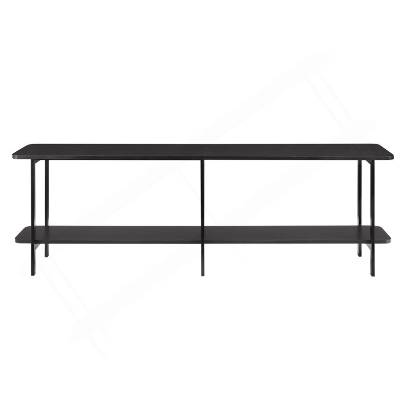 Console Table In Black, Black