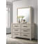 Cadre de grand lit - Commode - Miroir - Commode - Table de chevet-2001893489