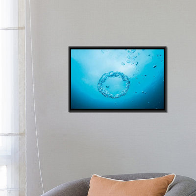 «Bubble Rings» par Jennifer Idol, impression sur toile tendue sur châssis