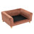 Critter Sitters Medium Pet Bed in Brown-120243336
