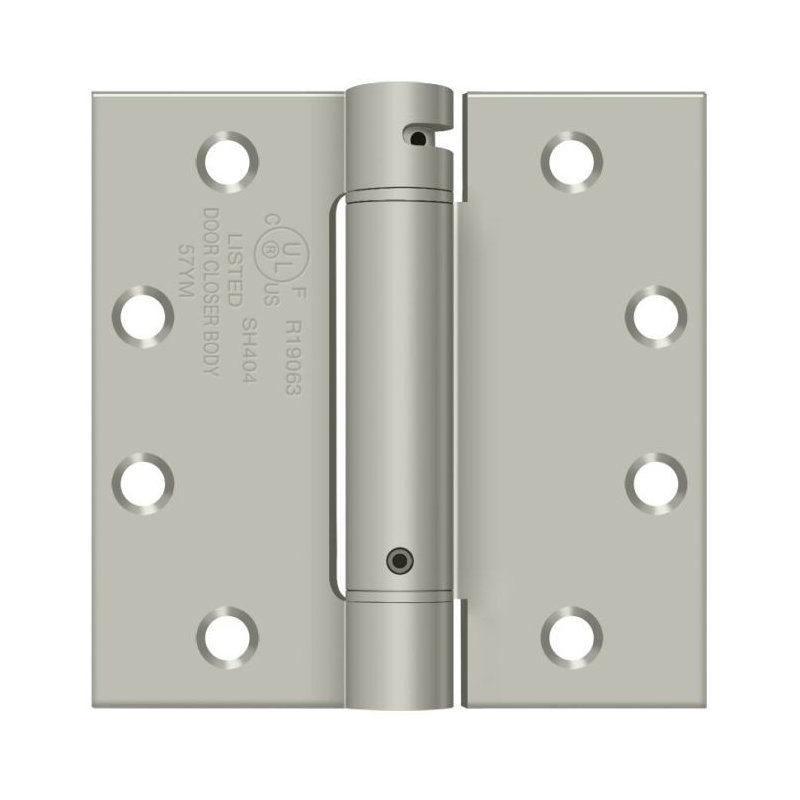 Steel Hinge, Brushed Nickel