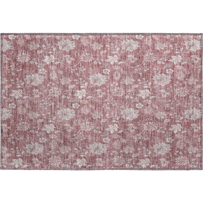 Premium Machine Washable Prisco Blush Rug