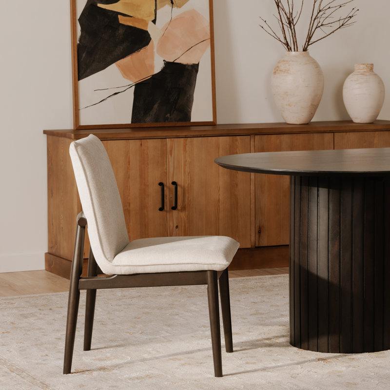 Arawn Upholstered Dining Chair, Beige