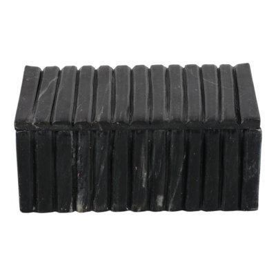 Textured Marble Storage Box
