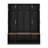 Farmhouse Hall Tree With 4 Hanging Hooks,Mudroom Wood Grain Bench With Open Compartments-1245997012