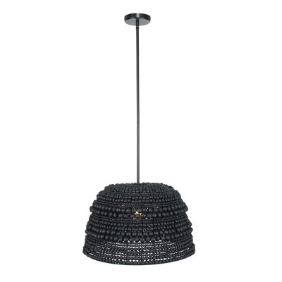  Luminaire suspendu perle noire 1 lumière Perseront