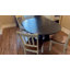 Table de salle à manger extensible pour 8 personnes, table de cuisine extensible peu encombrante, table de salle à manger ronde avec rangement caché, table de salle à manger avec plateau en bois massif épaissi, noir-984323807
