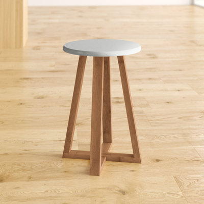 Adair Solid Wood Accent Stool