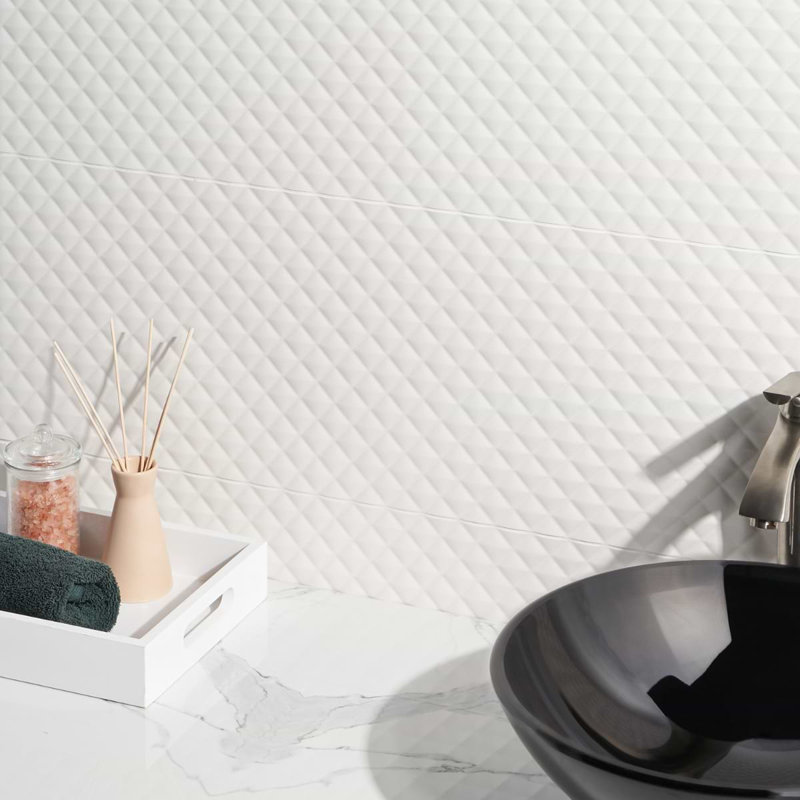 Reverb 12x36 3D Matte Ceramic Tile
