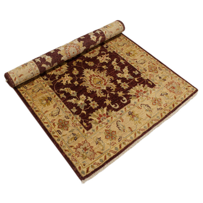 Carney Oriental Hand Knotted 81cm X 123cm Area Rug