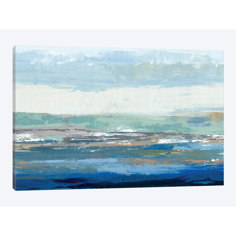 « big wave », reproduction sur toile, H 8 po x l 12 po x P 0,75 po