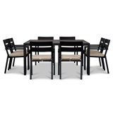 Pacifica Outdoor 9 - Piece Dining Set with Cushions
