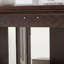 Vitrine Curio, vitrine antique avec portes en verre, tablettes réglables pour objets de collection, vitrine rétro à quatre portes pour la maison ou le bureau, vitrine antique E26, ampoule incluse