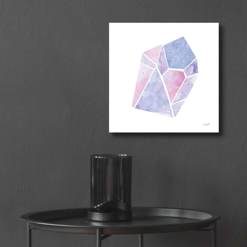 «Shine IV» par Courtney Prahl, art mural en verre acrylique, H 12 po x l 12 po x P 0,13 po