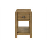 Needham 1 - Drawer 16" Wide End Table with Power
