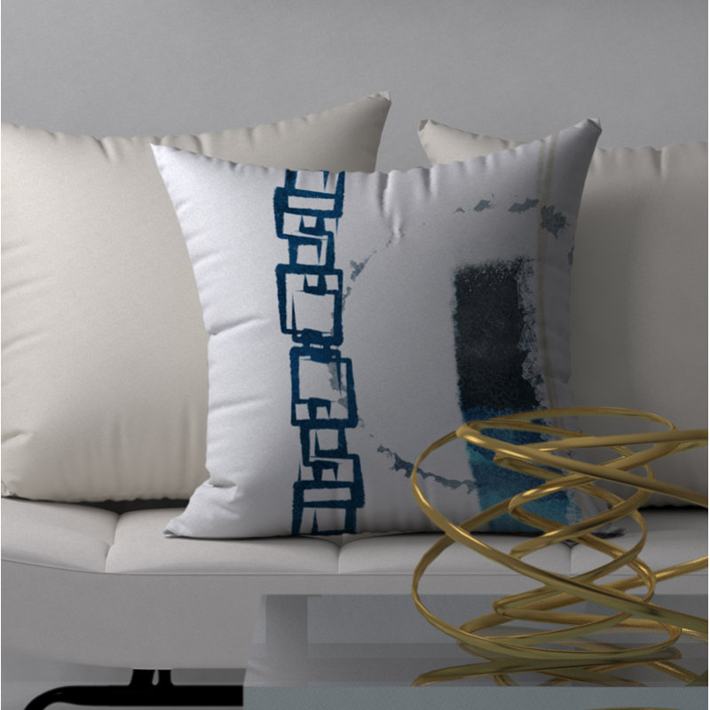 Housse de coussin carrée/insert, 20 po X 20 po