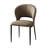 Modern Dining Table Chairs, Faux Leather, Light Gray, 2Pieces,Not Assembled Need (Set of 2)-1335905619-1340584341