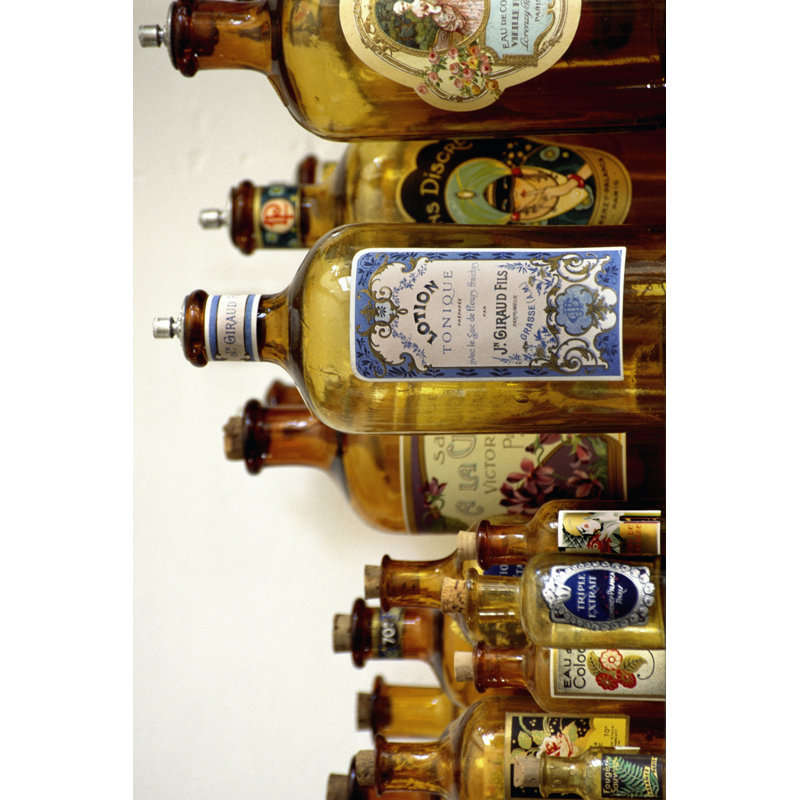 French Perfume Bottles III by Madelaine Gray - Wrapped Canvas Print, 46cm H x 30cm W