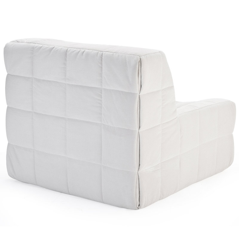Fauteuil à billes pour adultes avec repose-pieds