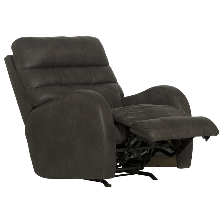 Upholstered Power Rocker Recliner with USB Charging Port