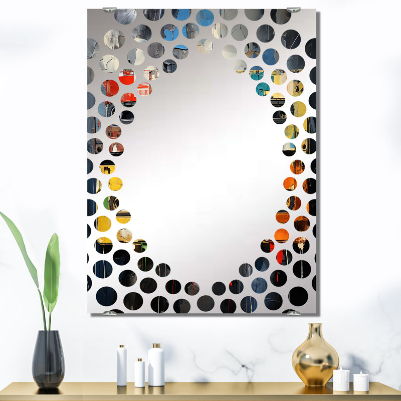 Dalhi - Miroir mural à cassettes, 40 po x 30 po