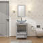Ensemble de meuble-lavabo simple 24 po Allexus-910538591-910538588-879478049
